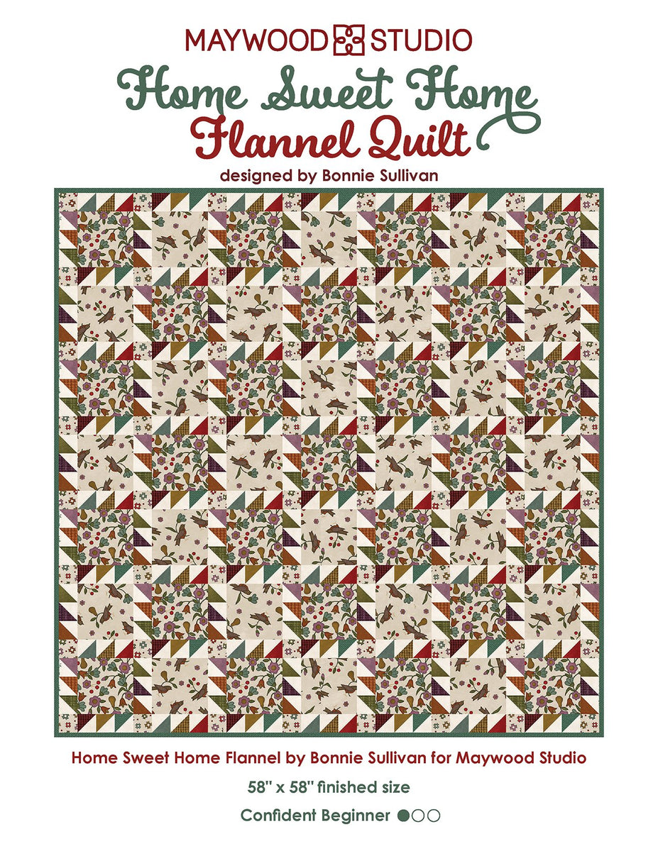 Home Sweet Home Free Quilt Pattern from Maywood Studio – Scrappy Annie's